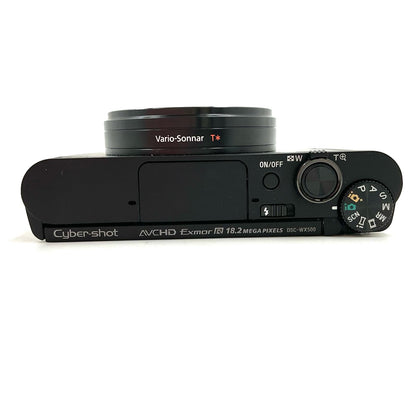 【全額返金保証】【最速発送】Sony コンパクトデジタルカメラ サイバーショット DSC-WX500 美品 動作確認済