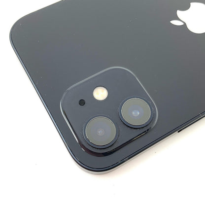 【全額返金保証】【最速発送】Apple iPhone iPhone 12 128GB ブラック Softbank SIMフリー 動作確認済 86%