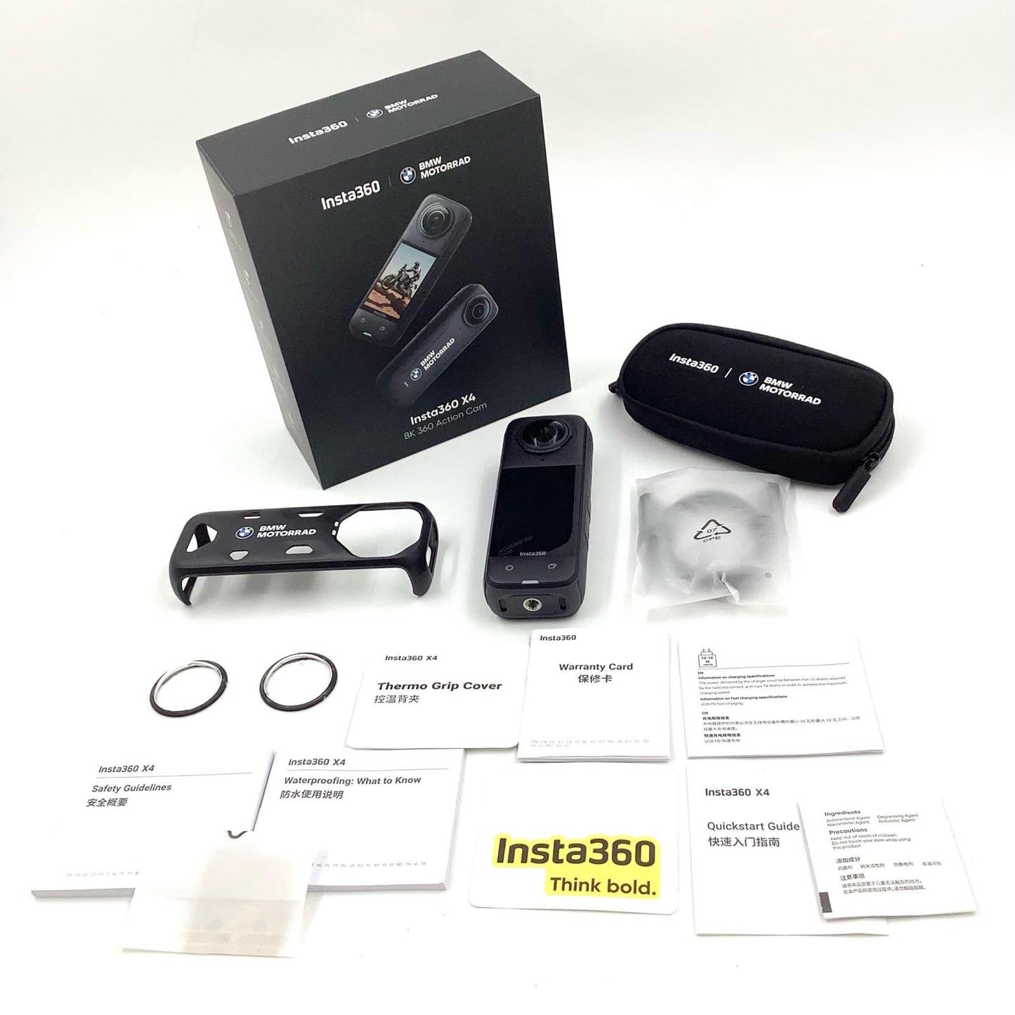 【全額返金保証】【最速発送】Insta360 X4 BMW Motorrad版 [ブラック] 美品 動作確認済