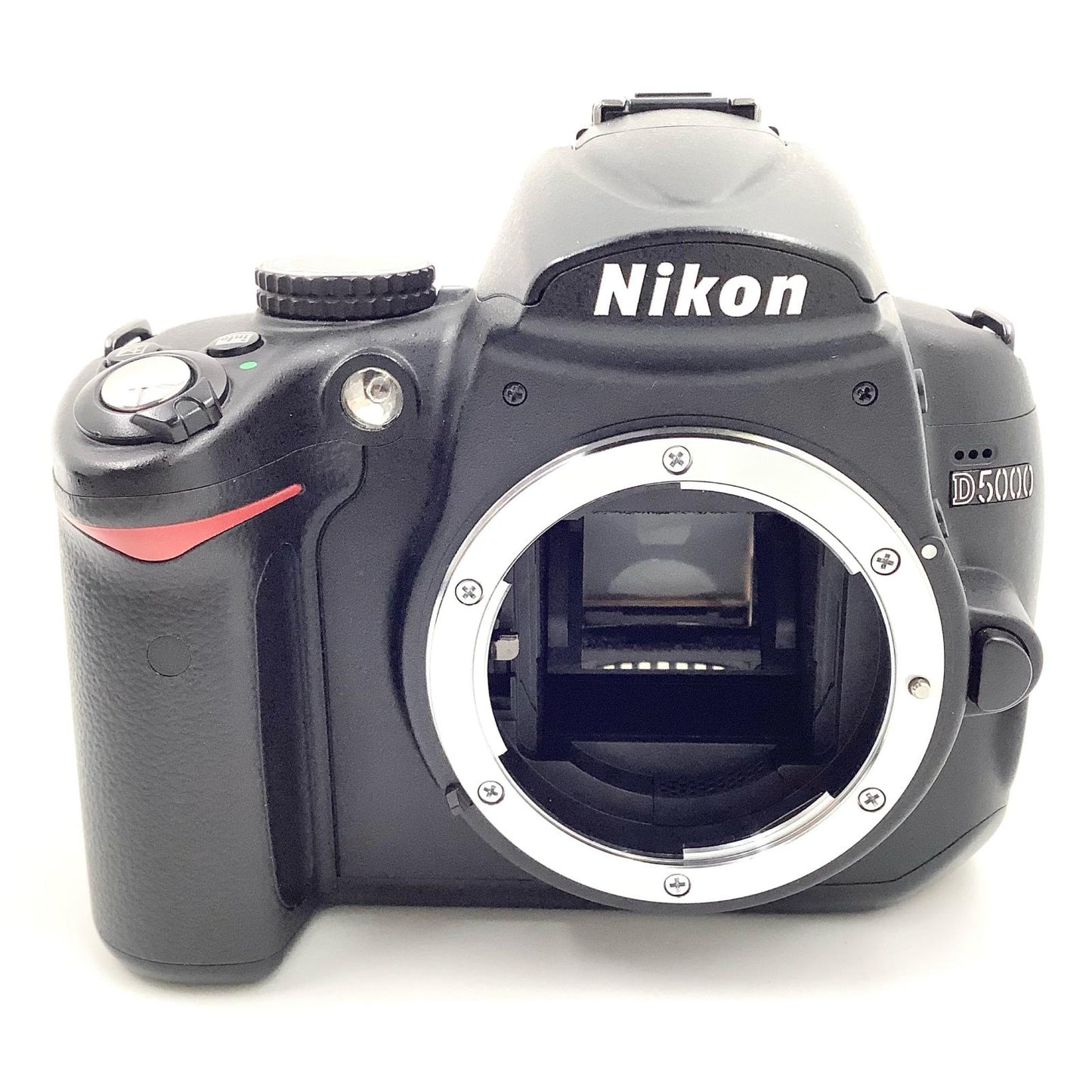 【全額返金保証】【最速発送】Nikon デジタル一眼 D5000 ボディ ブラック 美品 動作確認済