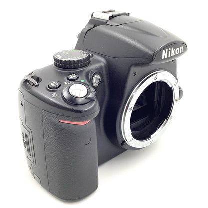 【全額返金保証】【最速発送】Nikon デジタル一眼 D5000 ボディ ブラック 美品 動作確認済