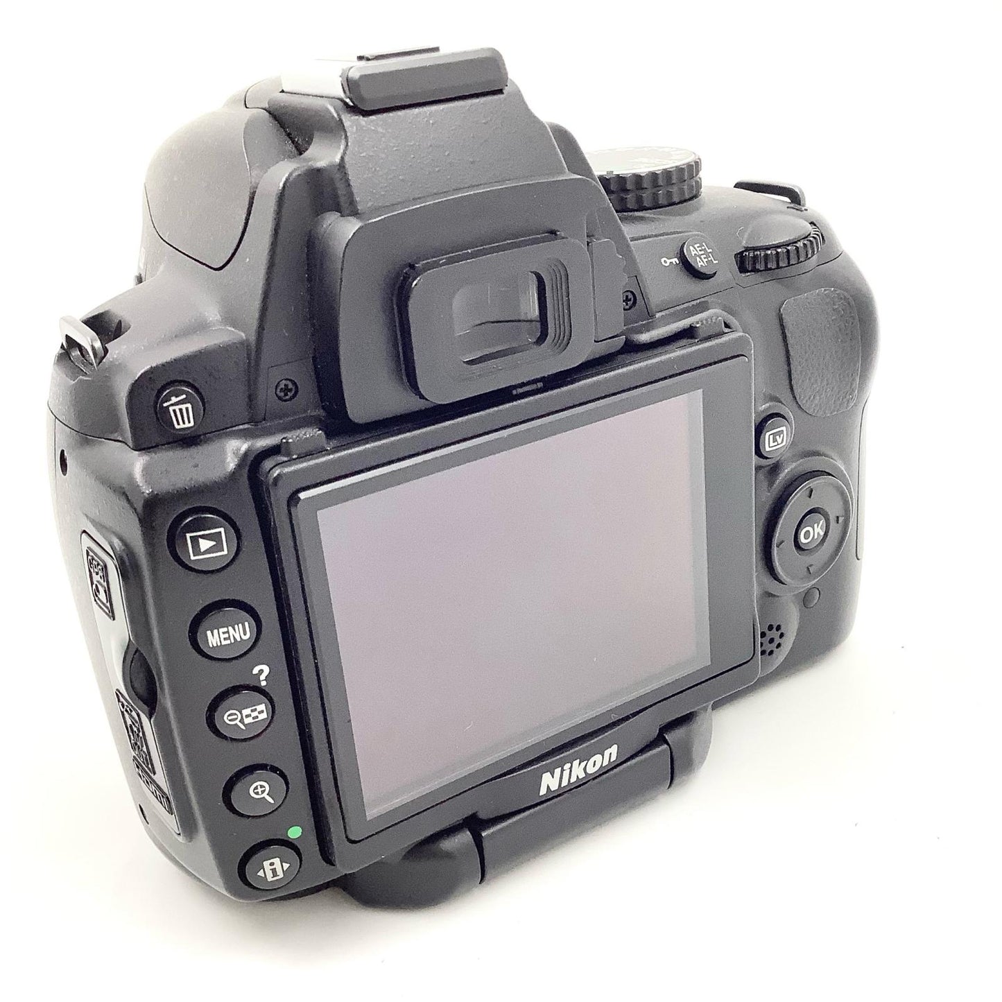 【全額返金保証】【最速発送】Nikon デジタル一眼 D5000 ボディ ブラック 美品 動作確認済