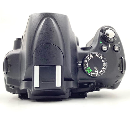 【全額返金保証】【最速発送】Nikon デジタル一眼 D5000 ボディ ブラック 美品 動作確認済