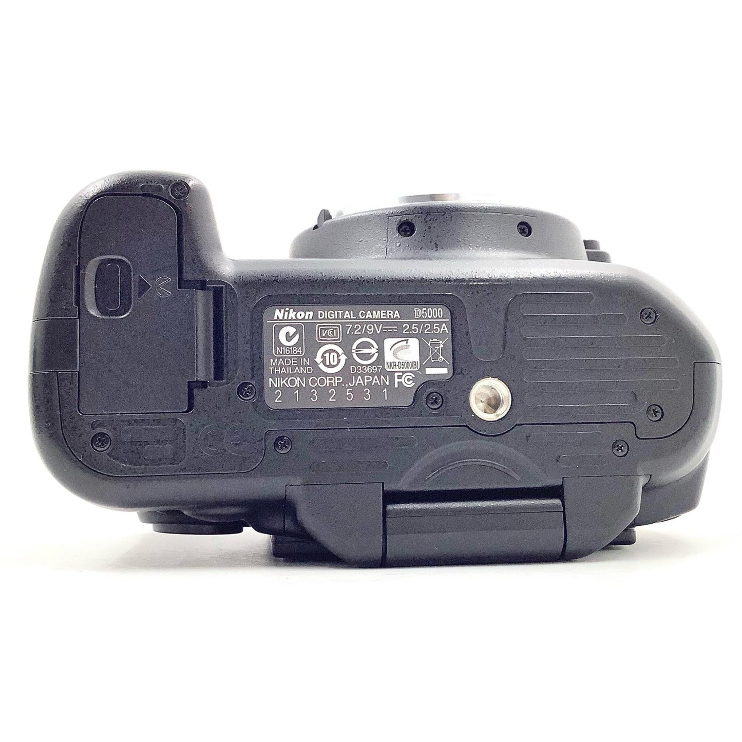【全額返金保証】【最速発送】Nikon デジタル一眼 D5000 ボディ ブラック 美品 動作確認済