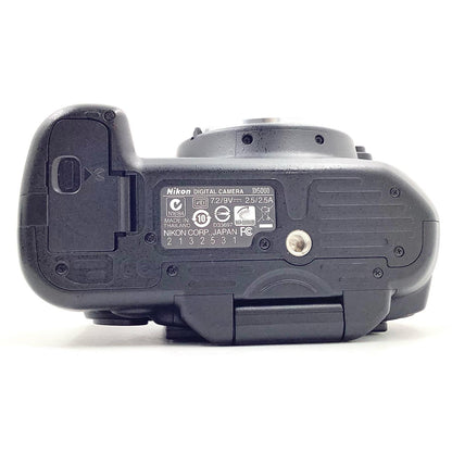 【全額返金保証】【最速発送】Nikon デジタル一眼 D5000 ボディ ブラック 美品 動作確認済
