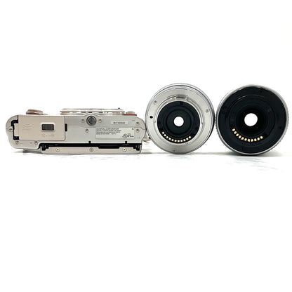 【全額返金保証】【最速発送】OLYMPUS デジタル一眼 OLYMPUS PEN E-PL8 EZダブルズームキット [ブラウン] ブラウン 超美品 動作確認済