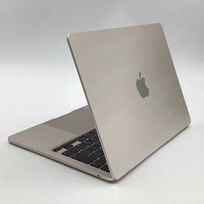 【全額返金保証】【最速発送】Apple MacBook Air 13.6インチ 2022 Apple M2 8GB SSD 256GB スターライト 95% 動作確認済
