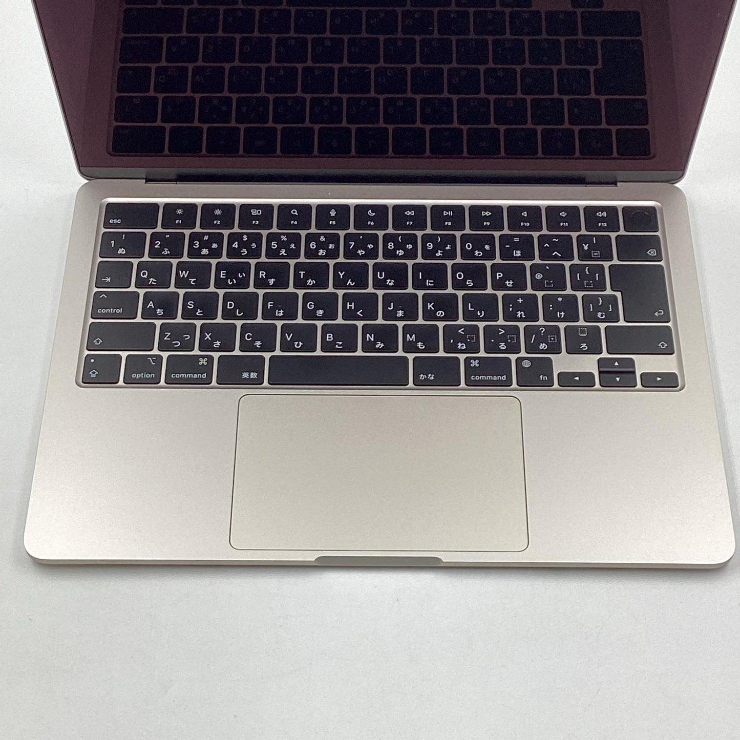 【全額返金保証】【最速発送】Apple MacBook Air 13.6インチ 2022 Apple M2 8GB SSD 256GB スターライト 95% 動作確認済