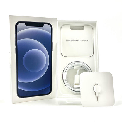 【全額返金保証】【最速発送】Apple iPhone iPhone 12 128GB ブラック Softbank SIMフリー 白ロム 動作確認済 85%