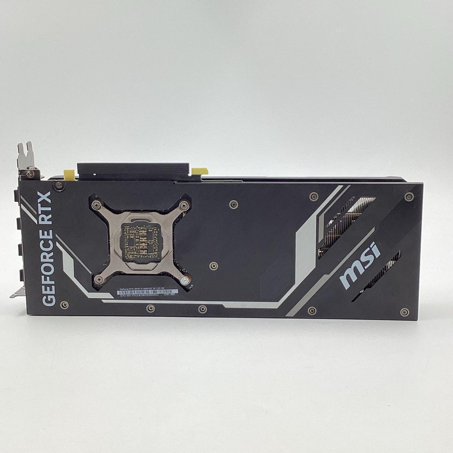 【全額返金保証】【最速発送】MSI グラフィックボード GeForce RTX 4070 Ti VENTUS 3X 12G OC 動作確認済