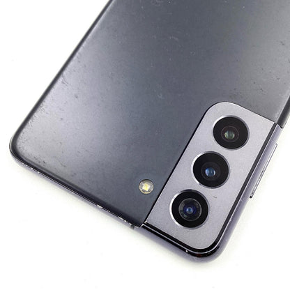 【全額返金保証】【最速発送】SAMSUNG Galaxy S21 5G 256GB ファントムグレー au SCG09 白ロム 動作確認済