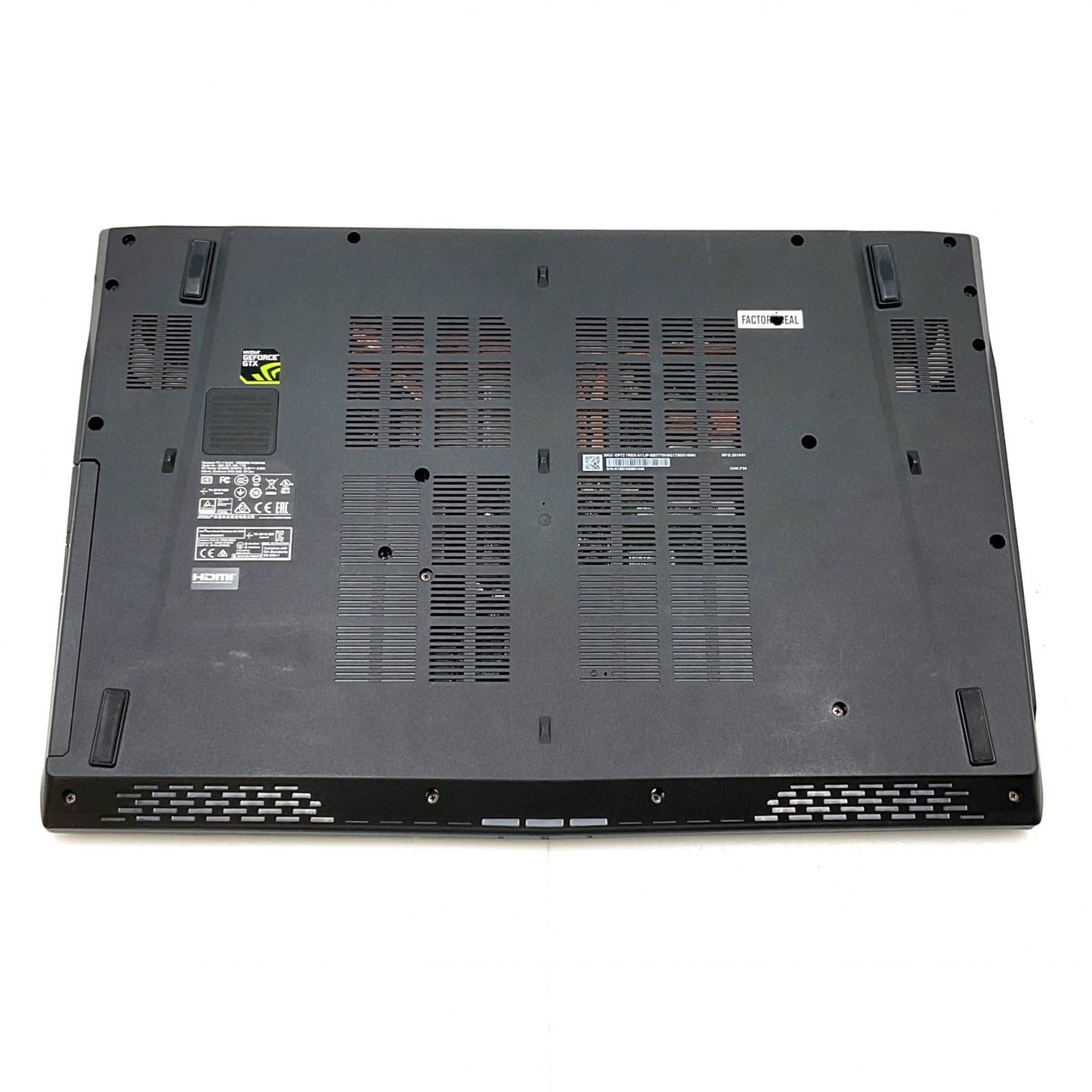 【最速発送】MSI GP72 7RDX MS-1799 Intel(R) Core(TM) i7-7700HQ CPU @ 2.80GHz 2.80GHz 16GB M.2 SSD 128GB NVIDIA GeForce GTX 1050 95.1%【難有】