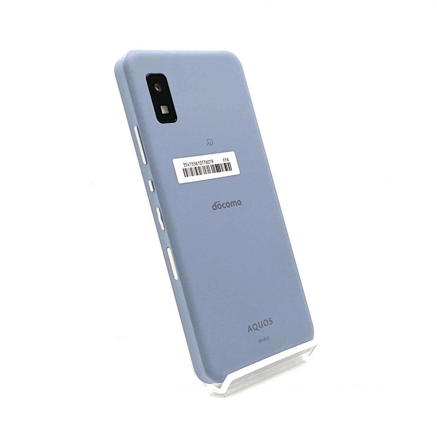 【全額返金保証】【最速発送】SHARP AQUOS wish2 64GB ブルー docomo SH-51C 白ロム 動作確認済