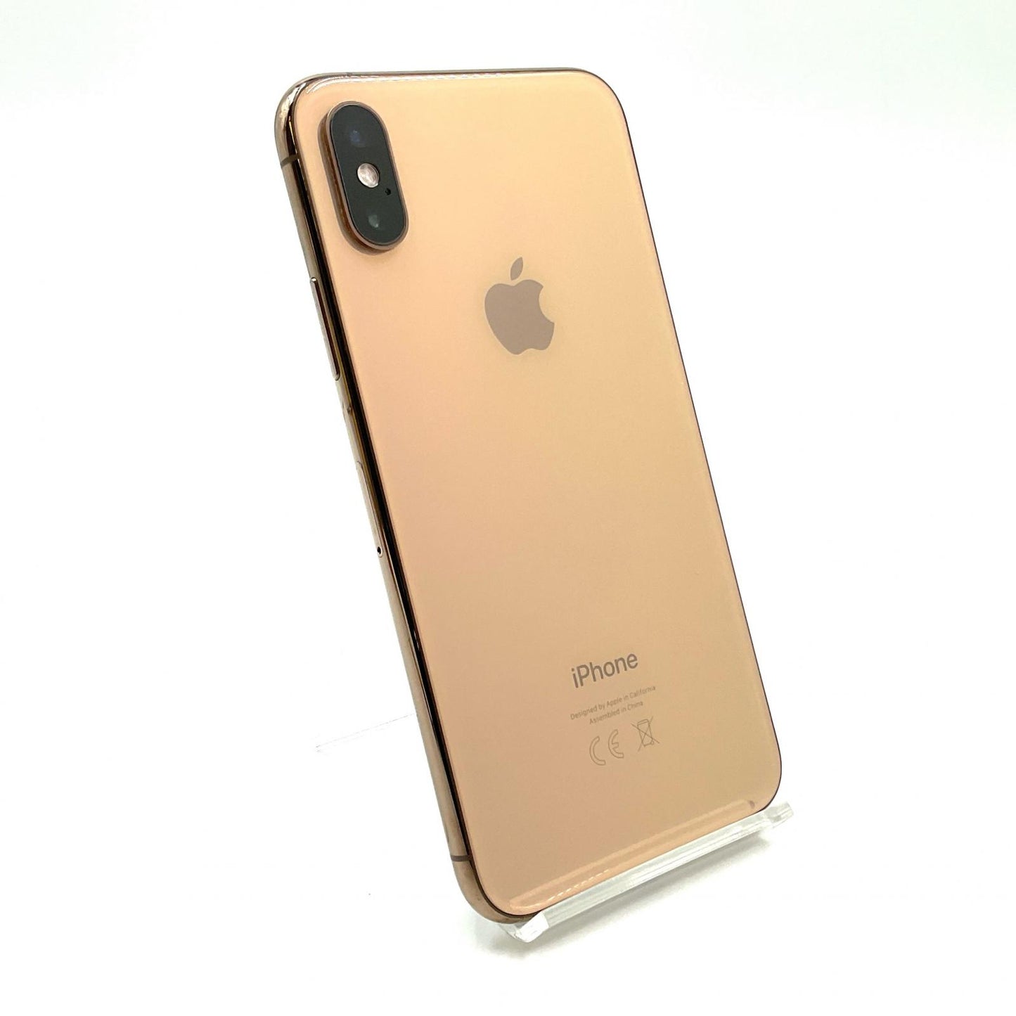 【最速発送】Apple iPhone iPhone XS 64GB ゴールド SIMフリー 白ロム【難有】 77%