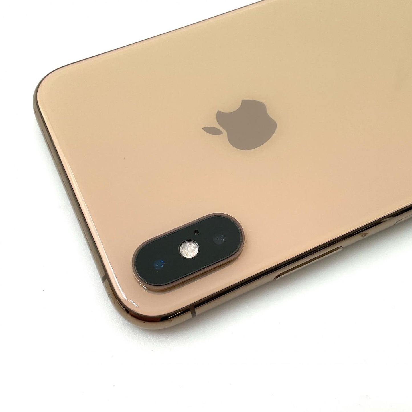 【最速発送】Apple iPhone iPhone XS 64GB ゴールド SIMフリー 白ロム【難有】 77%