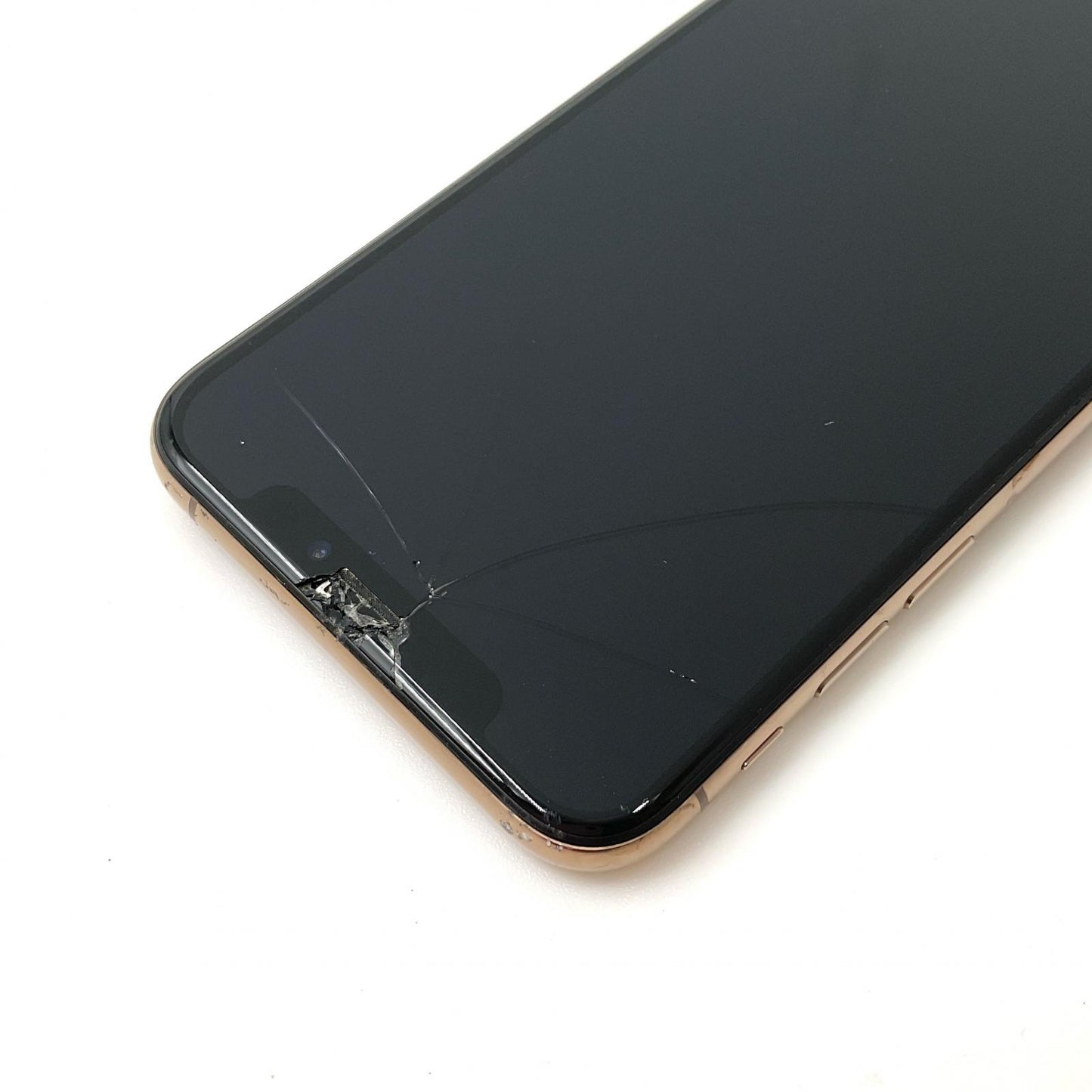 【最速発送】Apple iPhone iPhone XS 64GB ゴールド SIMフリー 白ロム【難有】 77%