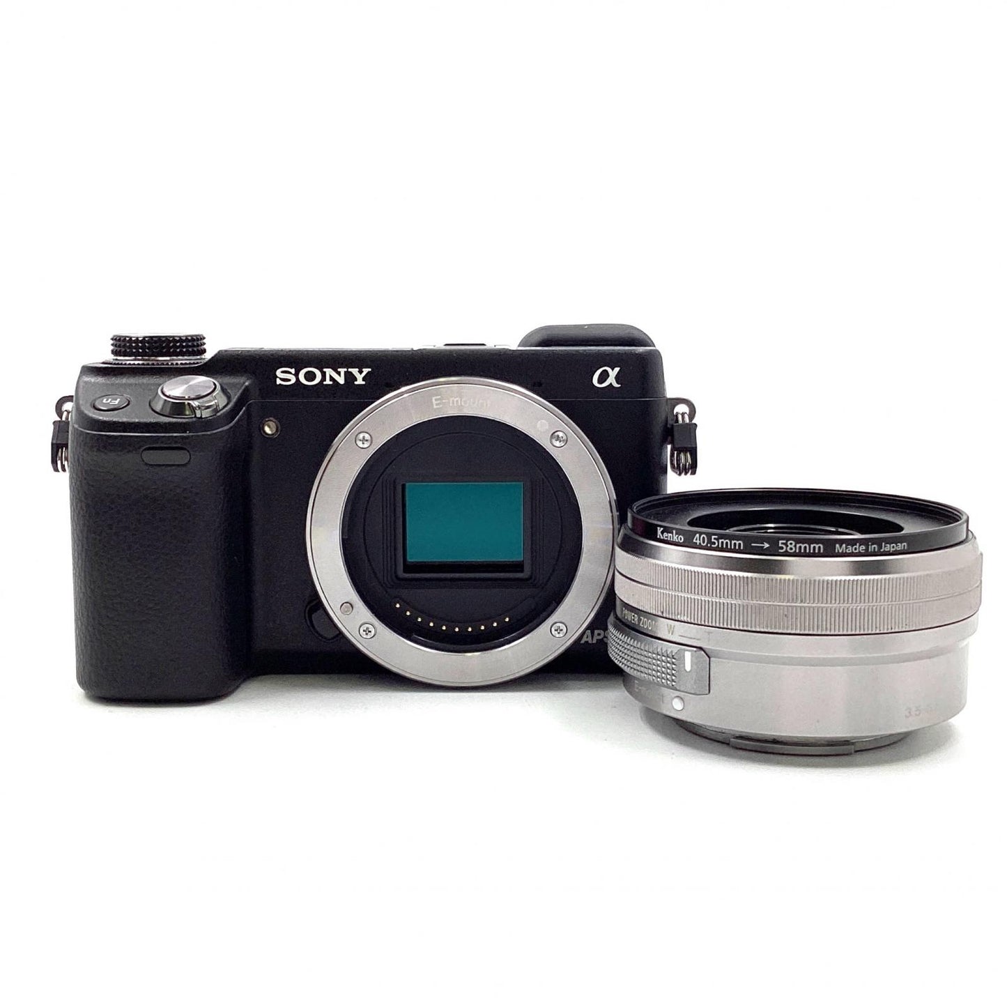 【全額返金保証】【最速発送】Sony デジタル一眼 α NEX-6L パワーズームレンズキット ブラック 美品 動作確認済