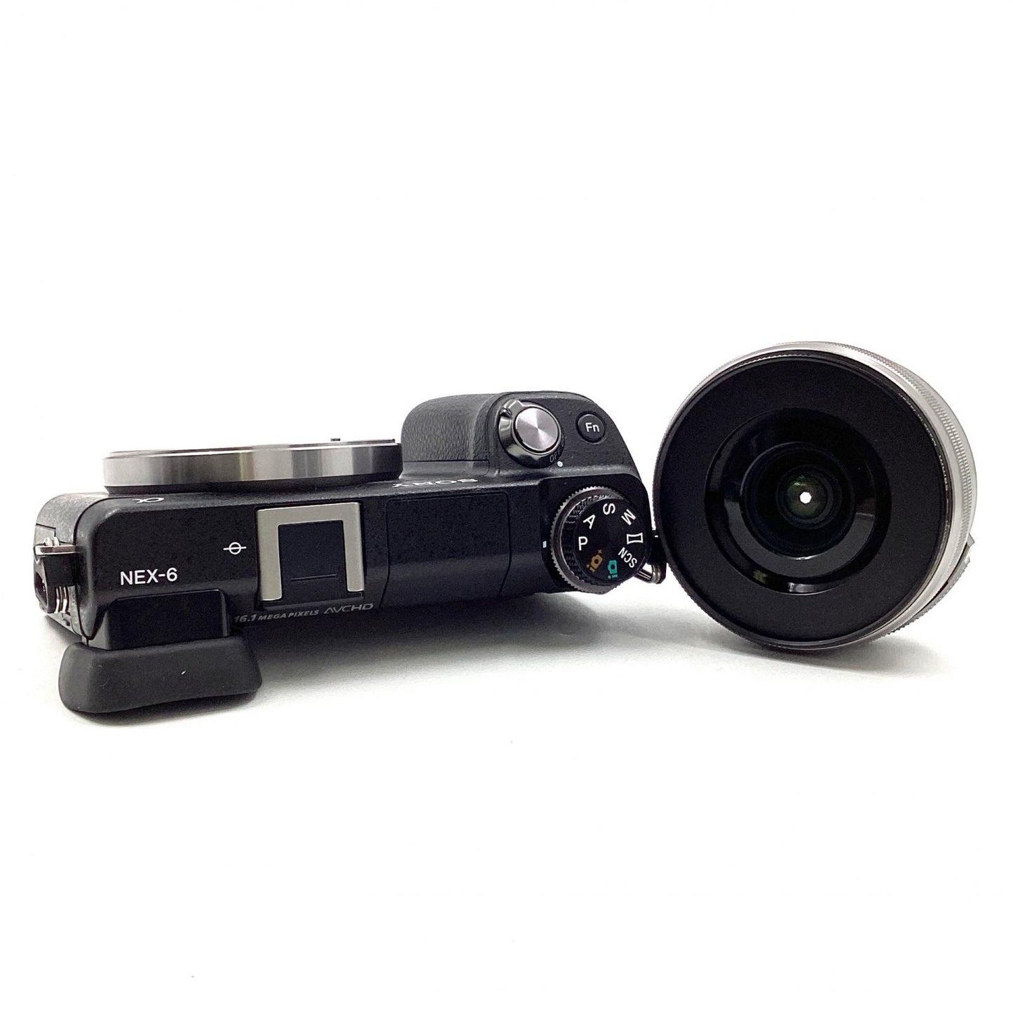 【全額返金保証】【最速発送】Sony デジタル一眼 α NEX-6L パワーズームレンズキット ブラック 美品 動作確認済