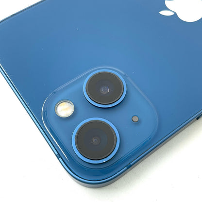 【全額返金保証】【最速発送】Apple iPhone iPhone 13 128GB ブルー 楽天モバイル SIMフリー 白ロム 動作確認済 87%