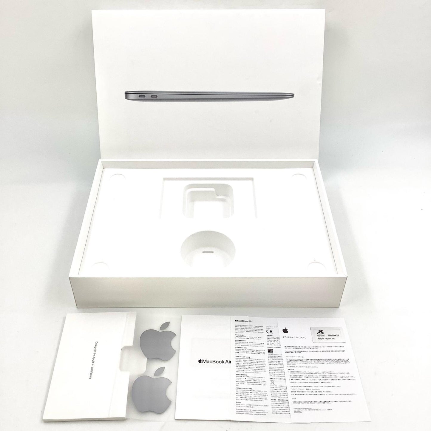 【全額返金保証】【最速発送】Apple MacBook Air 13インチ 2020 M1 8GB SSD 512GB スペースグレイ 95% 動作確認済