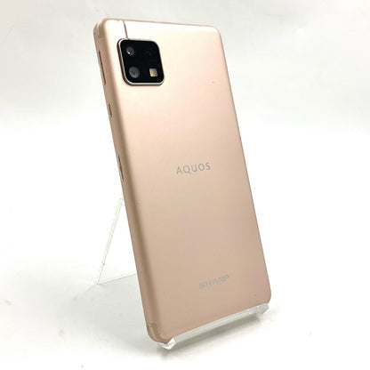 【全額返金保証】【最速発送】SHARP AQUOS sense4 lite 64GB ライトカッパー SIMフリー SH-RM15 白ロム 動作確認済