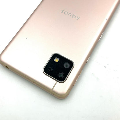 【全額返金保証】【最速発送】SHARP AQUOS sense4 lite 64GB ライトカッパー SIMフリー SH-RM15 白ロム 動作確認済