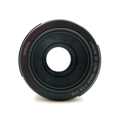 【全額返金保証】【最速発送】Canon EF50mm F1.8 STM 美品 動作確認済