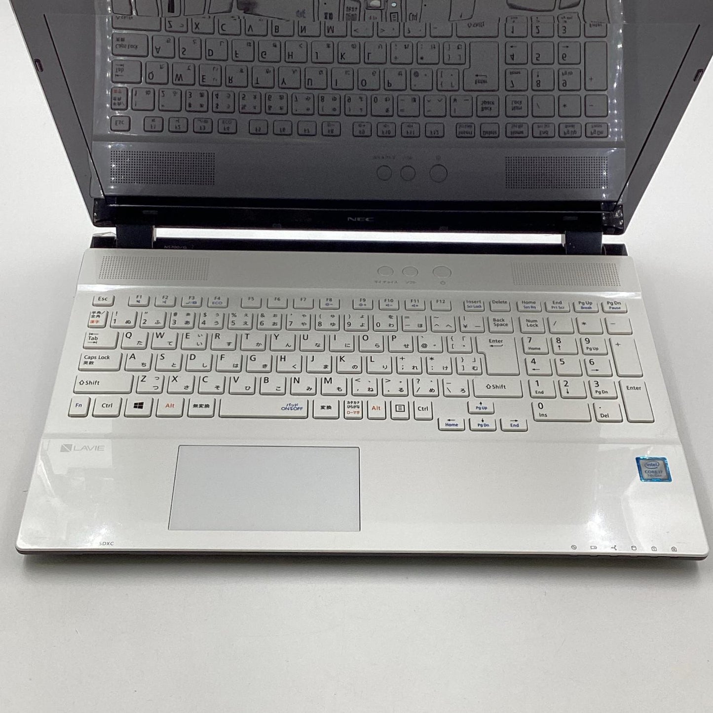 【全額返金保証】【最速発送】NEC LAVIE NS700/G PC-NS700GAW Intel  Core i7-7500U CPU @ 2.70 GHz 8GB HDD 1TB 91.1% 美品 動作確認済