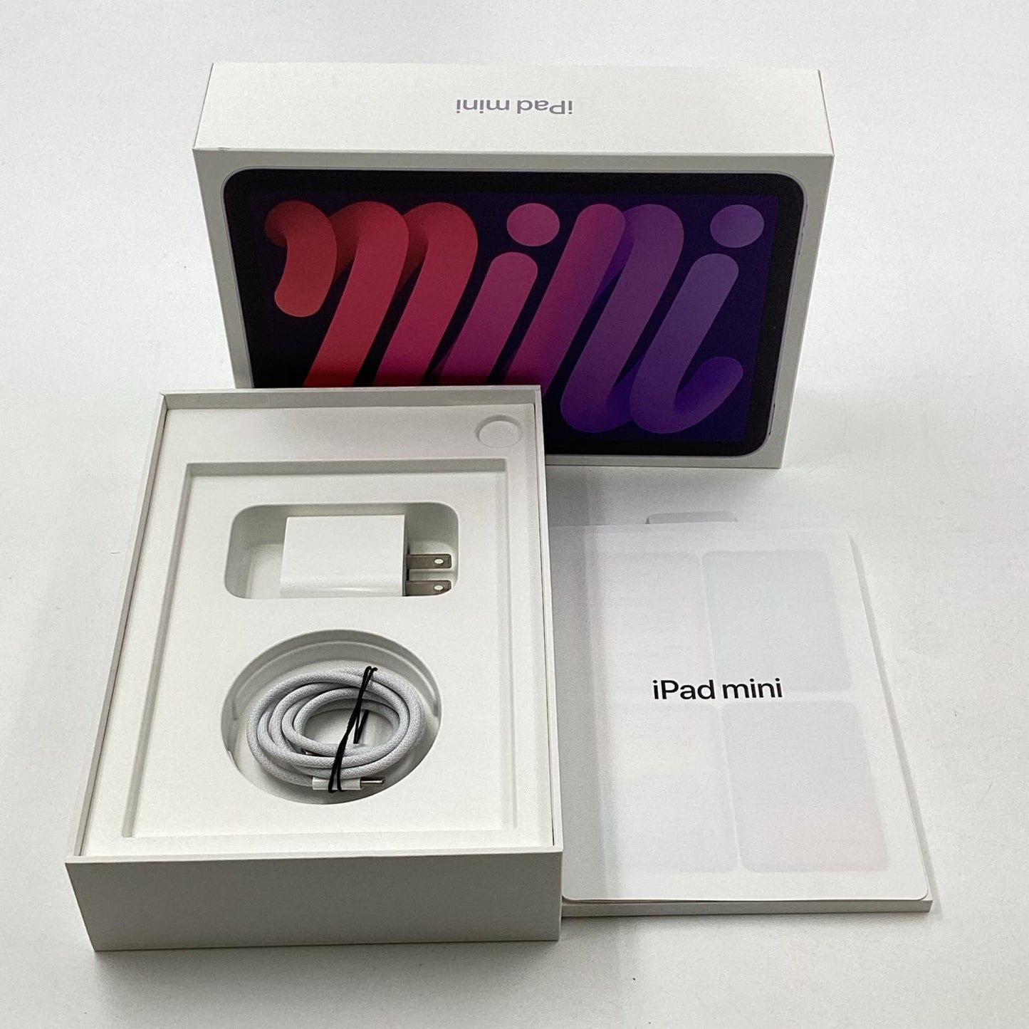 【全額返金保証】【最速発送】Apple iPad mini 8.3インチ 第7世代 128GB パープル Wi-Fi 美品 動作確認済