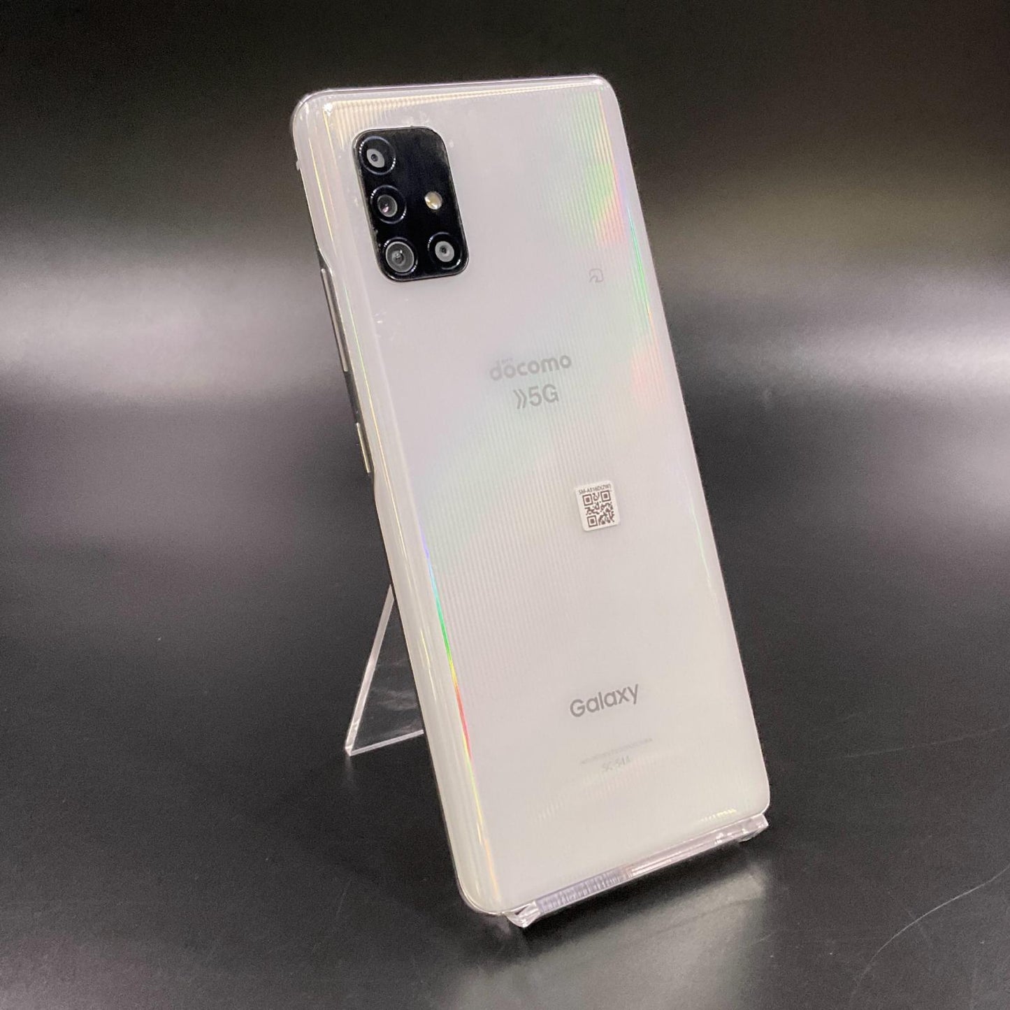 【全額返金保証】【最速発送】SAMSUNG Galaxy A51 5Ｇ 128GB プリズムブリックスホワイト docomo SC-54A 白ロム 動作確認済