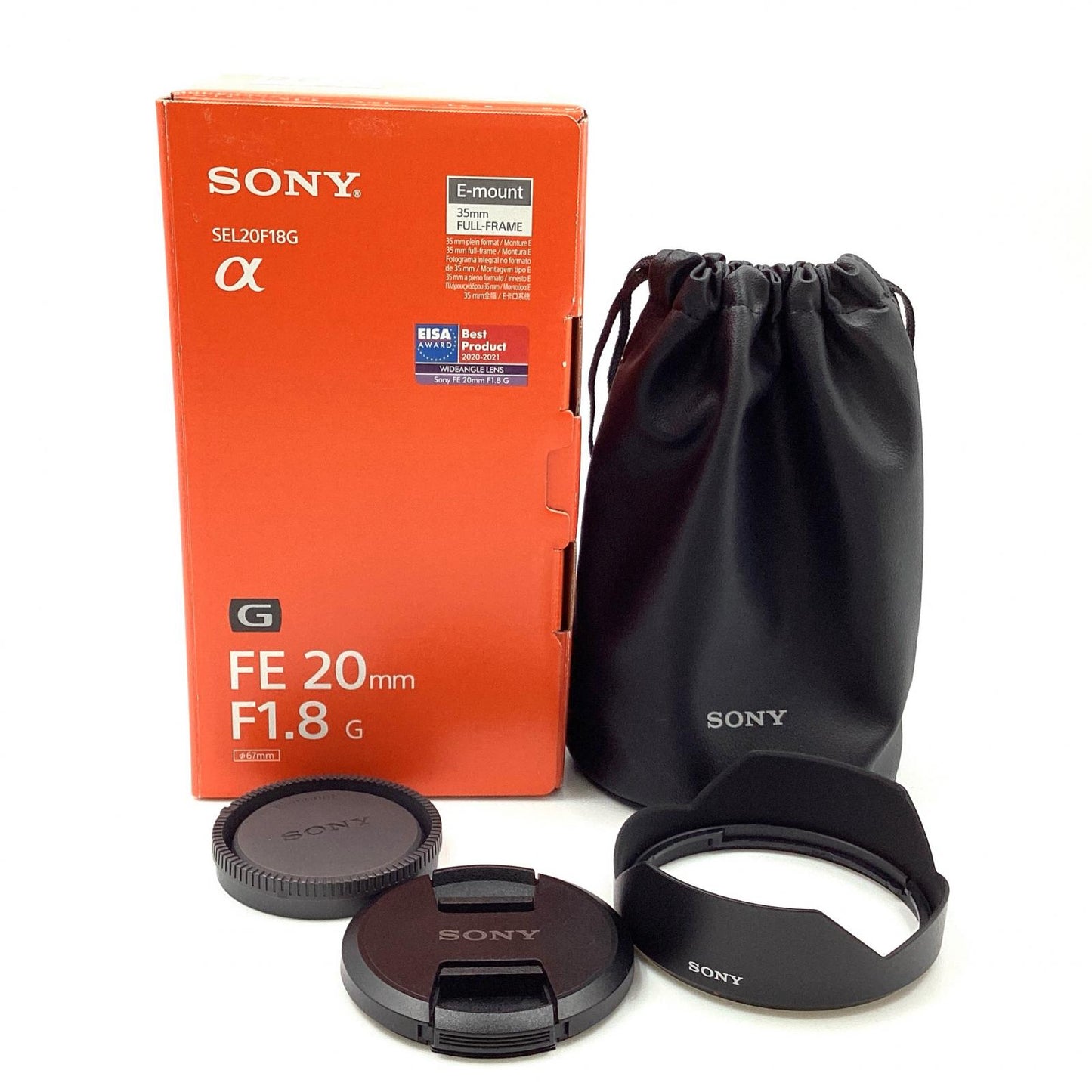 【全額返金保証】【最速発送】Sony FE 20mm F1.8 G SEL20F18G 美品 動作確認済