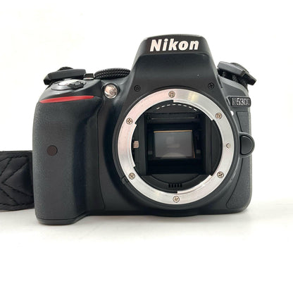 【全額返金保証】【最速発送】Nikon デジタル一眼 D5300 ボディ ブラック 動作確認済