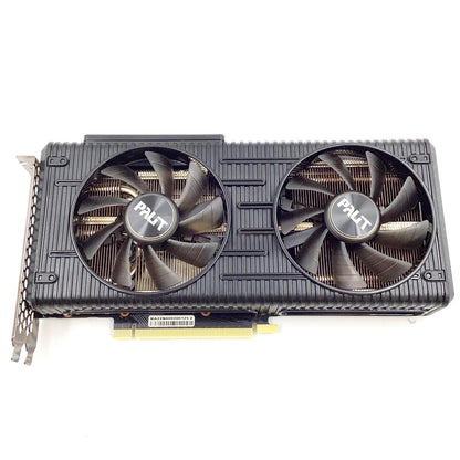 【全額返金保証】【最速発送】Palit グラフィックボード RTX3060Ti DUAL 8GB GDDR6 256bit NE6306TS19P2-190AD 動作確認済