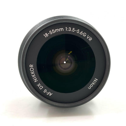 【全額返金保証】【最速発送】Nikon AF-S DX NIKKOR 18-55mm f/3.5-5.6G VR 美品 動作確認済
