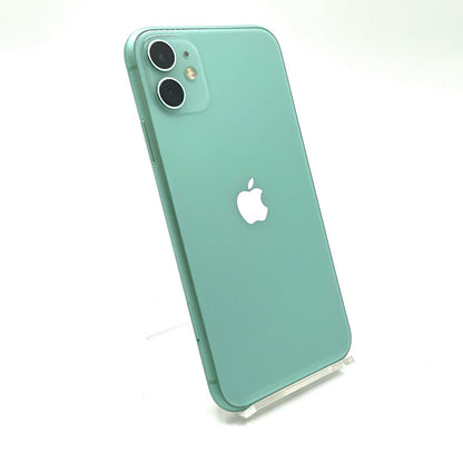 【全額返金保証】【最速発送】Apple iPhone iPhone 11 64GB グリーン au 白ロム 動作確認済 84%