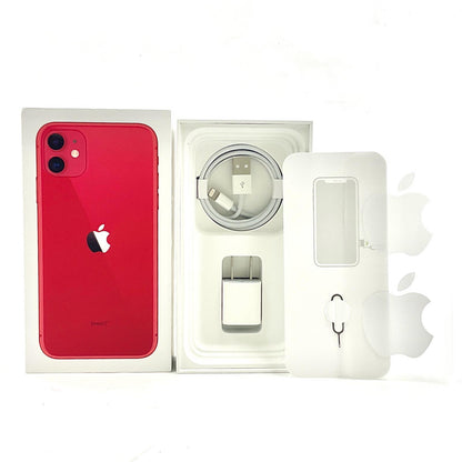 【全額返金保証】【最速発送】Apple iPhone iPhone 11 64GB (PRODUCT)RED au 白ロム 動作確認済 75%