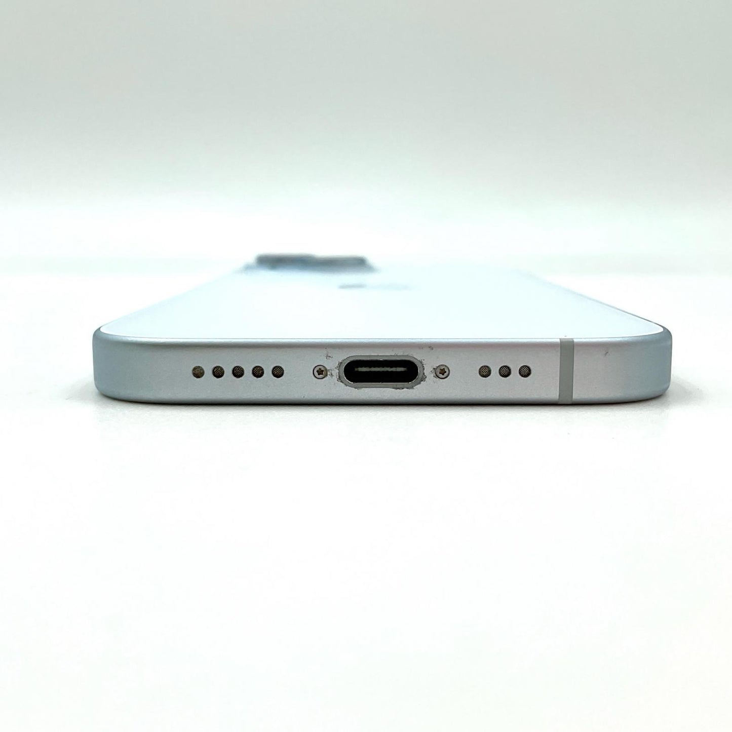 【全額返金保証】【最速発送】Apple iPhone iPhone 15 256GB ブルー docomo SIMフリー 白ロム 動作確認済 85%