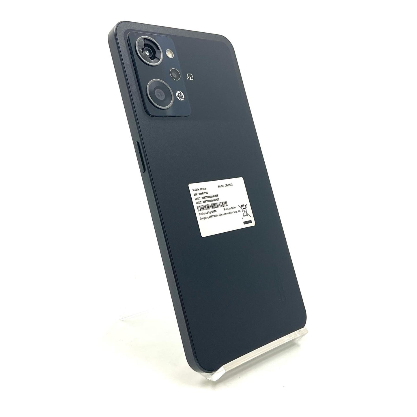 【最速発送】OPPO Reno 9 A 128GB ナイトブラック 楽天モバイル SIMフリー CPH2523 白ロム【難有】