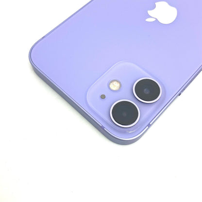 【全額返金保証】【最速発送】Apple iPhone iPhone 12 mini 128GB パープル 楽天モバイル SIMフリー 白ロム 動作確認済 77%