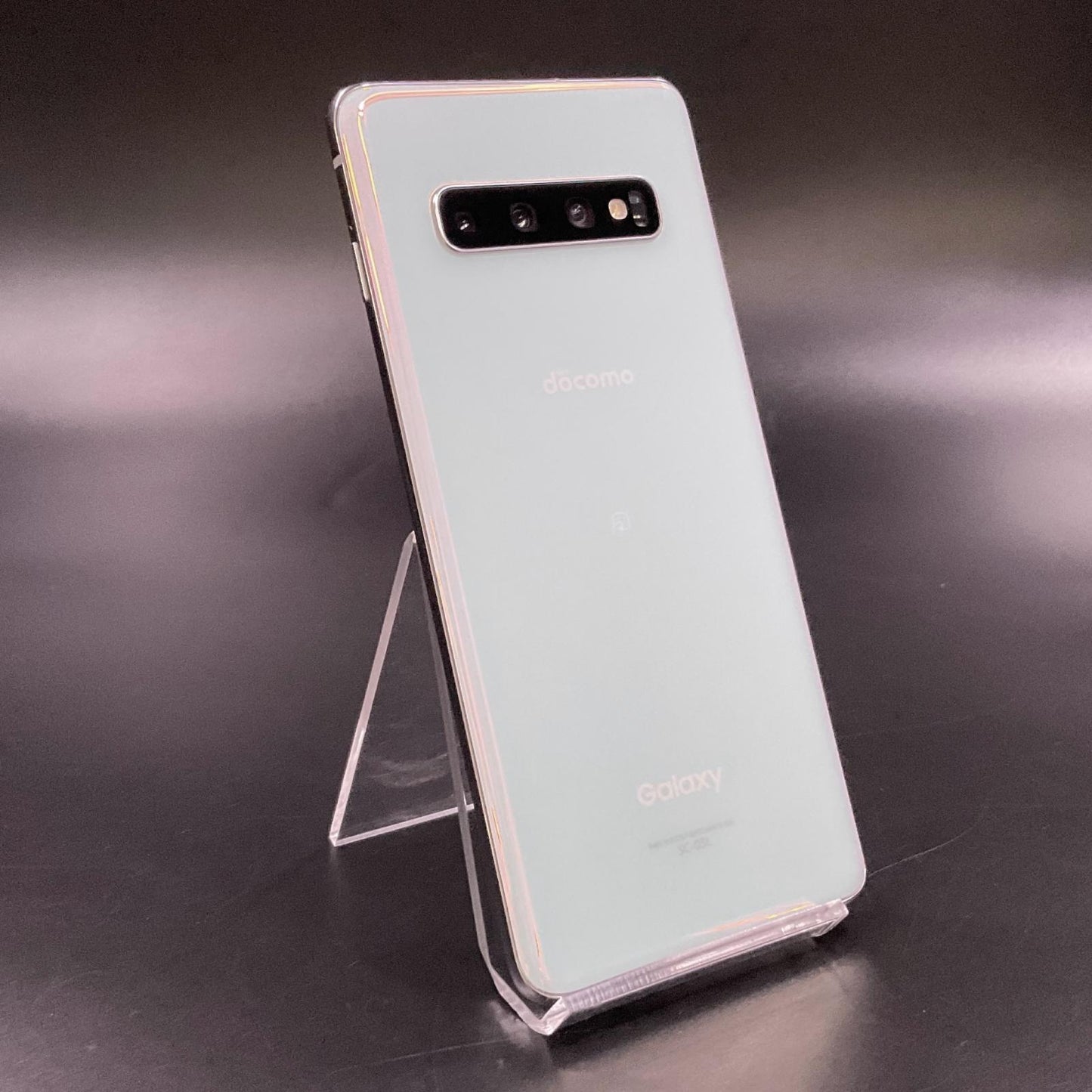 【全額返金保証】【最速発送】SAMSUNG Galaxy S10 128GB プリズムホワイト docomo SC-03L 白ロム 動作確認済