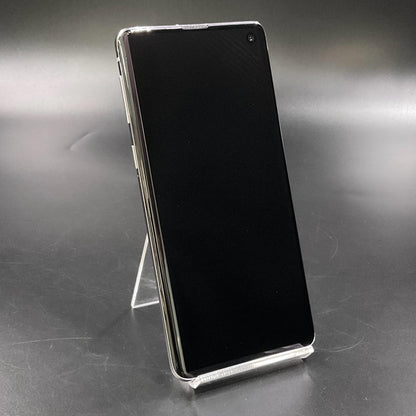 【全額返金保証】【最速発送】SAMSUNG Galaxy S10 128GB プリズムホワイト docomo SC-03L 白ロム 動作確認済