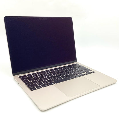 【全額返金保証】【最速発送】Apple MacBook Air 13.6インチ 2022 Apple M2 24GB SSD 512GB スターライト 100% 美品 動作確認済