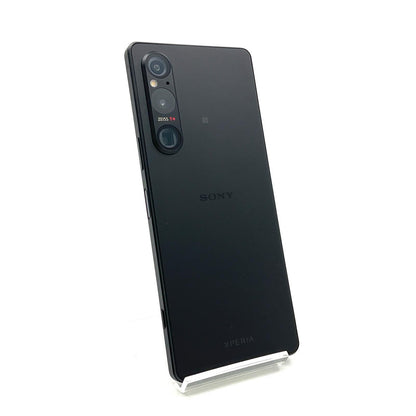 【全額返金保証】【最速発送】Sony Xperia 1 V 512GB Black SIMフリー XQ-DQ44 白ロム 動作確認済