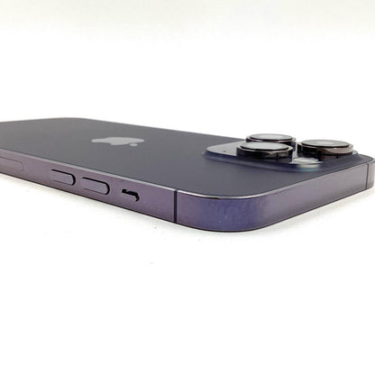 【全額返金保証】【最速発送】Apple iPhone iPhone 14 Pro Max 256GB パープル docomo SIMフリー 白ロム 美品 動作確認済 85%