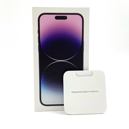 【全額返金保証】【最速発送】Apple iPhone iPhone 14 Pro Max 256GB パープル docomo SIMフリー 白ロム 美品 動作確認済 85%