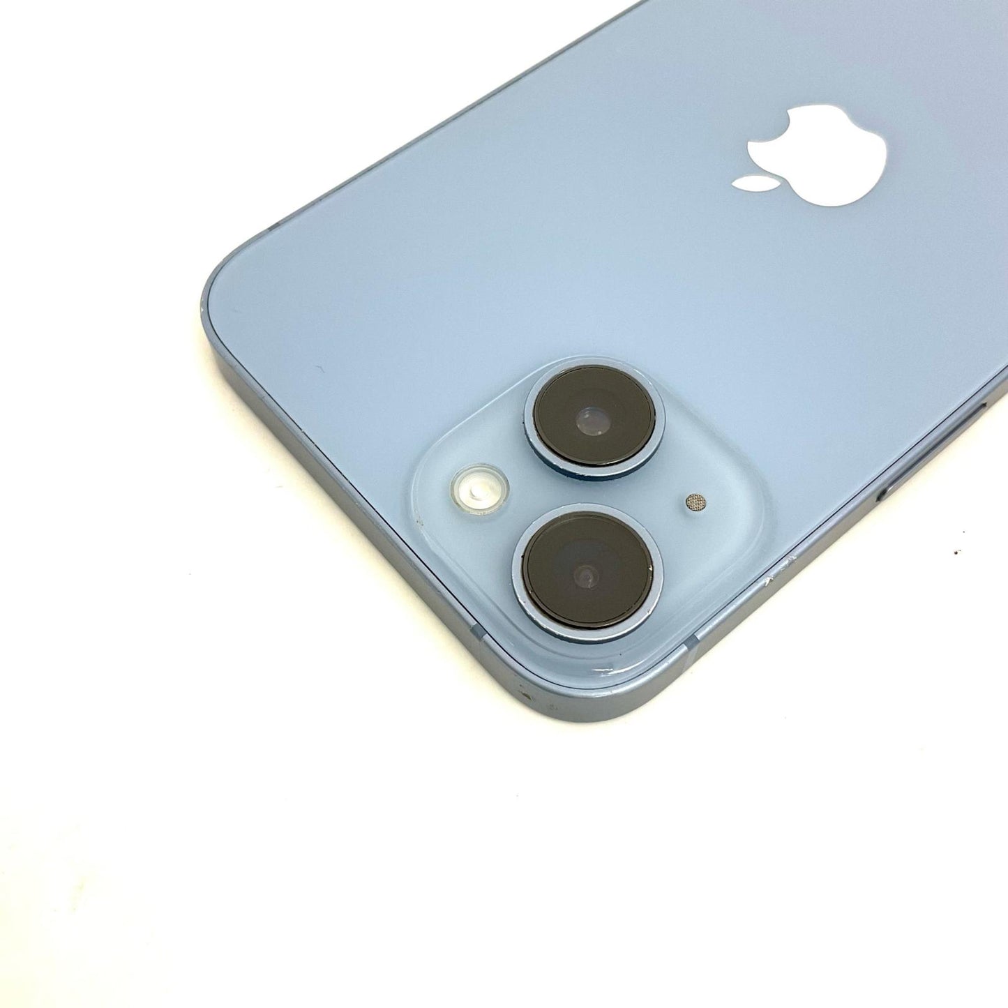 【全額返金保証】【最速発送】Apple iPhone iPhone 14 128GB ブルー docomo SIMフリー 白ロム 動作確認済 87%