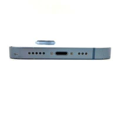 【全額返金保証】【最速発送】Apple iPhone iPhone 14 128GB ブルー docomo SIMフリー 白ロム 動作確認済 87%