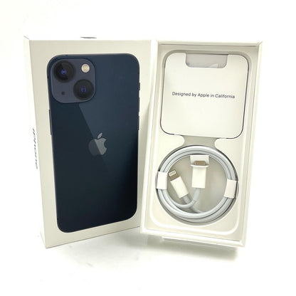 【全額返金保証】【最速発送】Apple iPhone iPhone 13 mini 128GB ミッドナイト KDDI SIMフリー 白ロム 動作確認済 78%