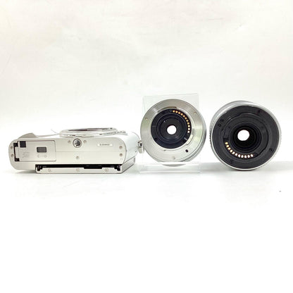 【全額返金保証】【最速発送】OLYMPUS デジタル一眼 PEN E-PL9 EZダブルズームキット ホワイト 美品 動作確認済