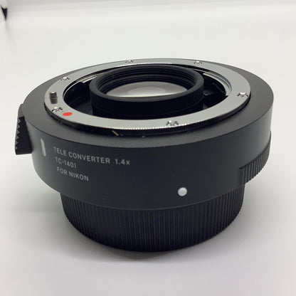【全額返金保証】【最速発送】SIGMA TELE CONVERTER TC-1401 ニコン用 美品 動作確認済